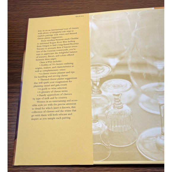 Cheese & Wine A Guide to Selecting Pairing and Enjoying by Janet Fletcher 2006 - Picture 9 of 9